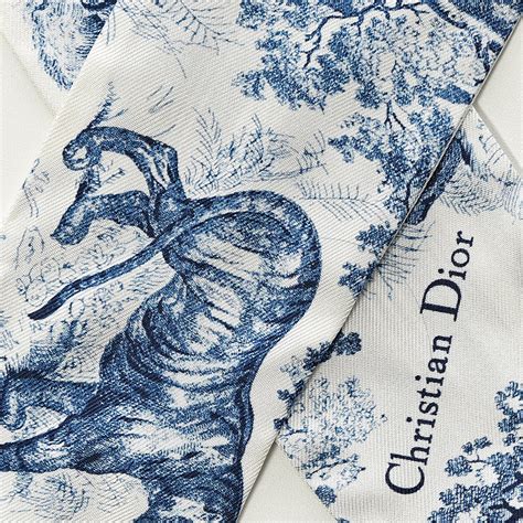 dior toile de jouy scarf